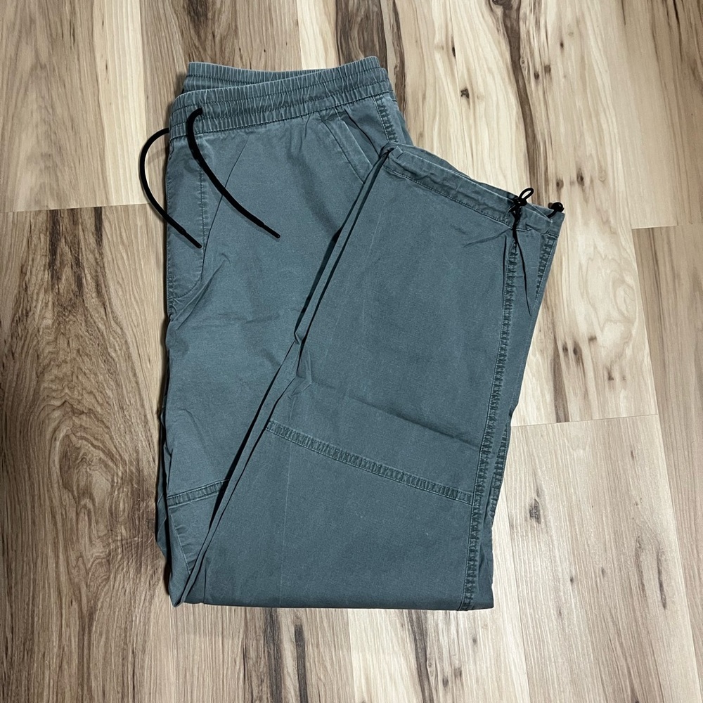 Abercrombie & Fitch Men's Utility Pull On Pant Olive Green Mens Pants Stretch